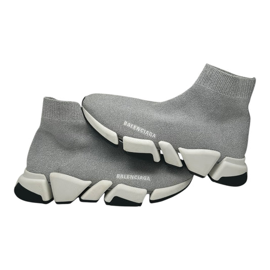 PREOWNED BALENCIAGA SPEED 2.0 SLIVER WMNS