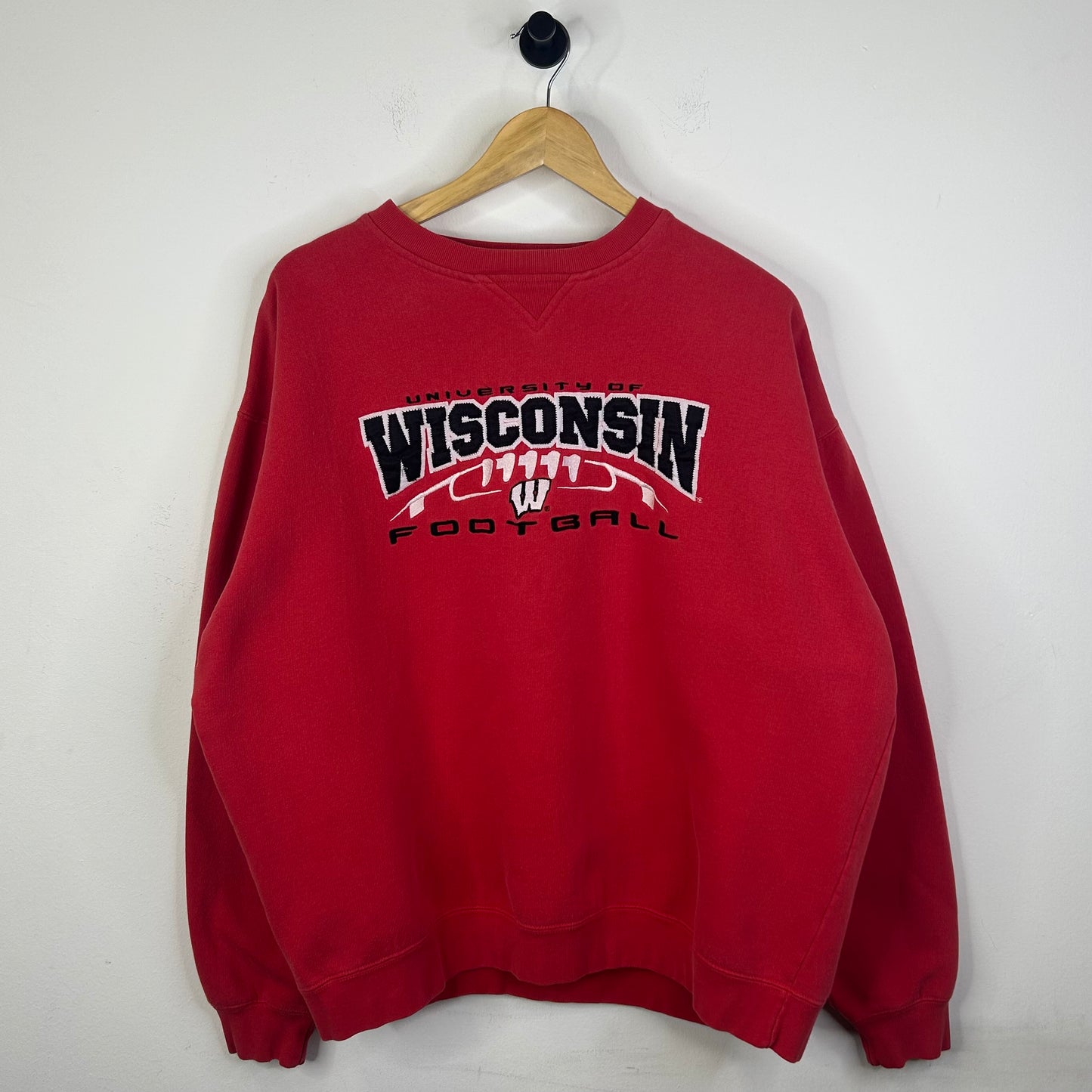 WISCONSIN FOOTBALL CREWNECK