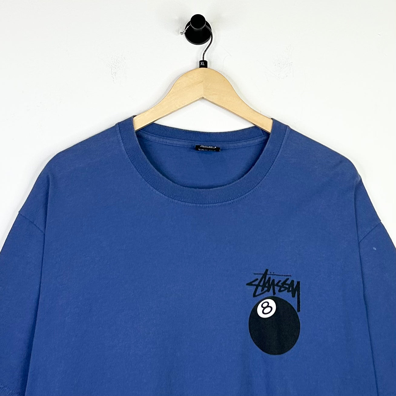 STUSSY BLUE 8 BALL TEE