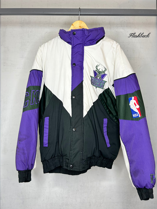 BUCKS OG PURPLE PUFFER JACKET