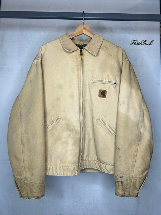 CARHARTT TAN/TAN DETROIT JACKET