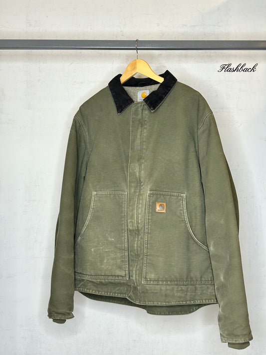 CARHARTT SHERPA LINED OLIVE DETROIT TALL