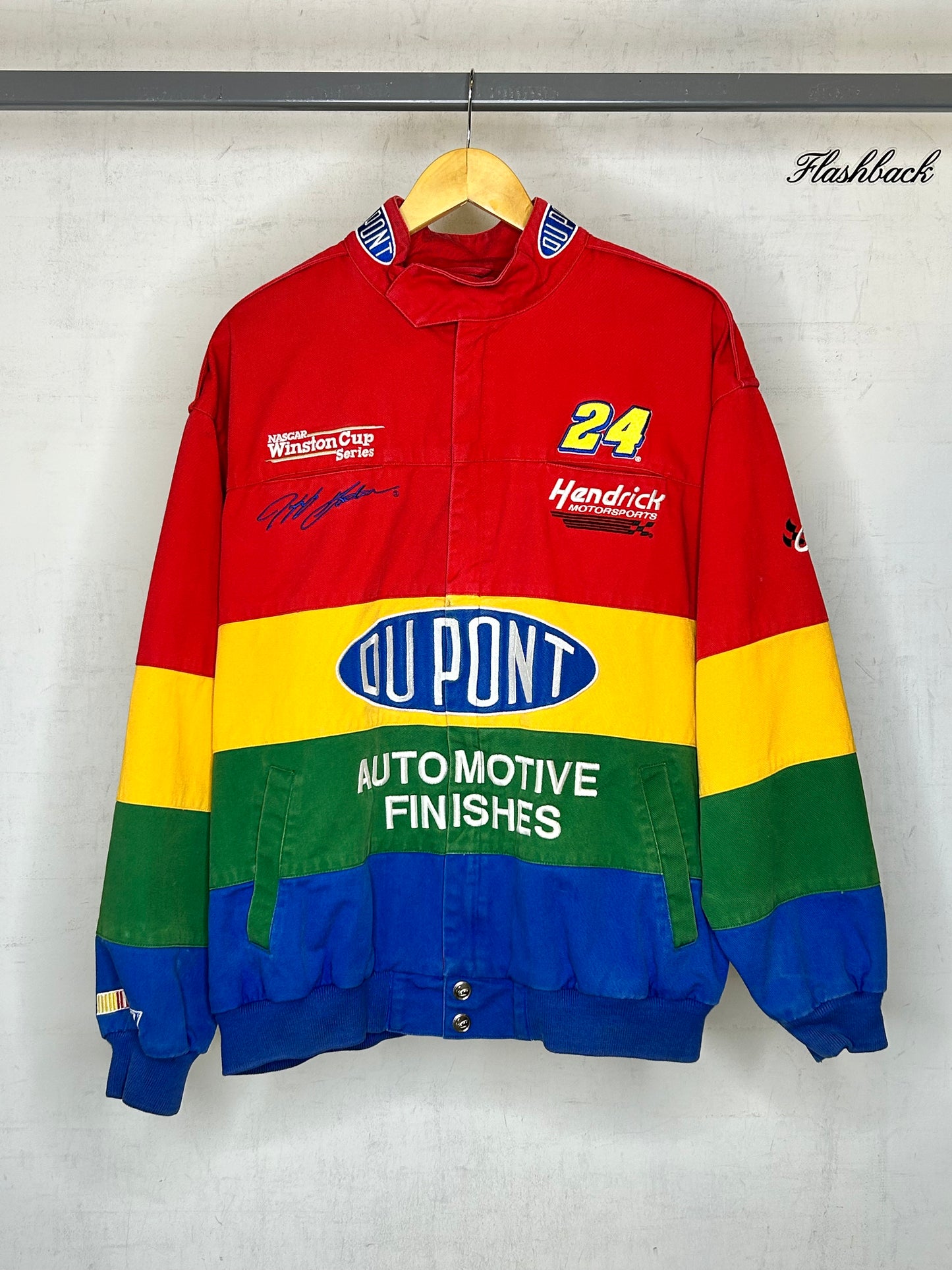 DUPONT RAINBOW RACING JACKET