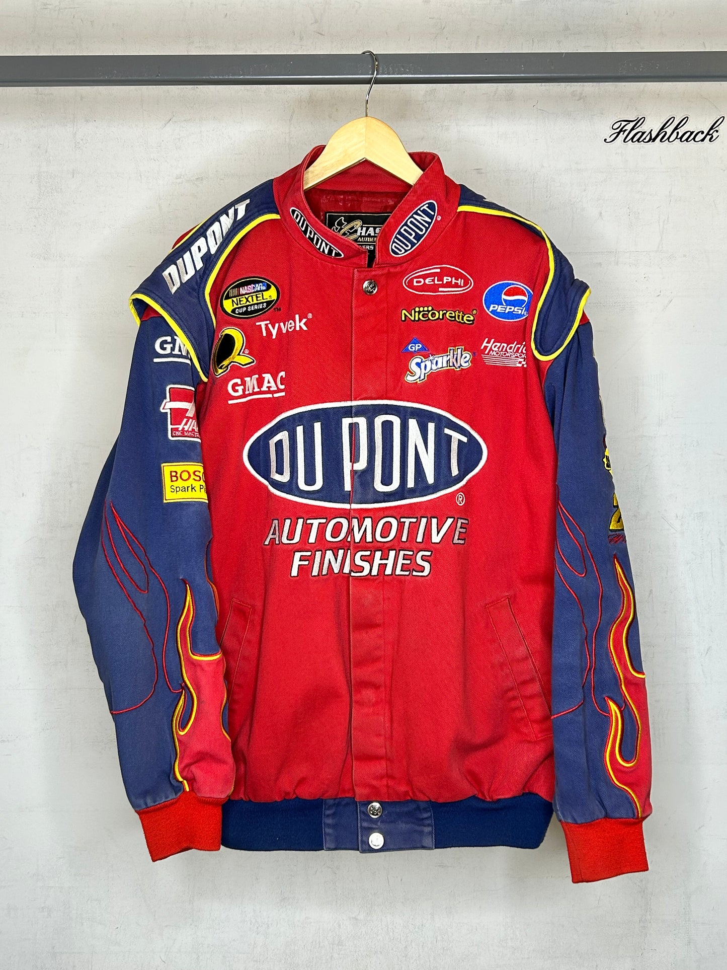 DUPONT NAVY RED RACING JACKET