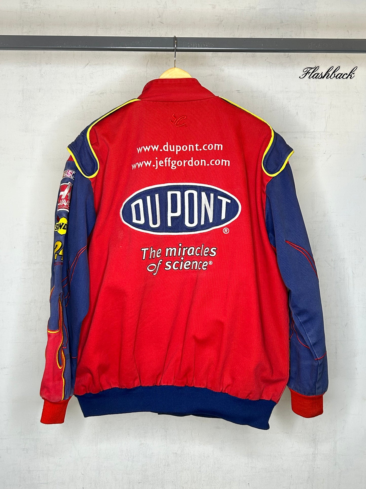 DUPONT NAVY RED RACING JACKET