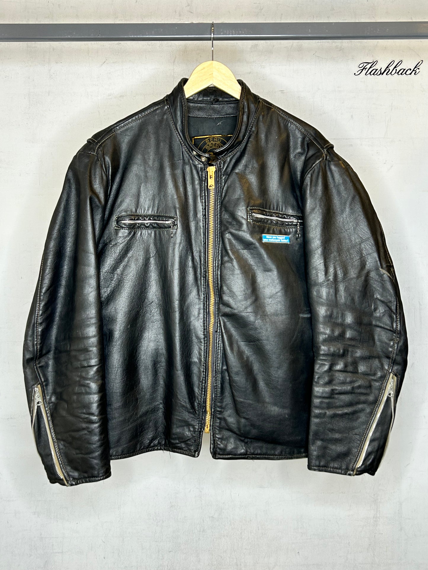 HAVE YOU HUGGED YOUR MOTORCYCLE TODAY LEATHER JACKET