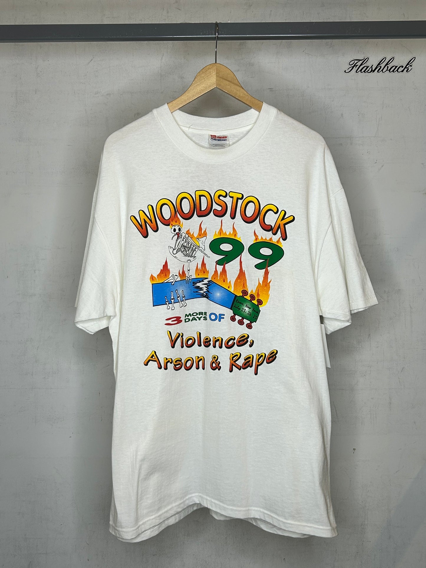 WOODSTOCK 99 SKULL TEE