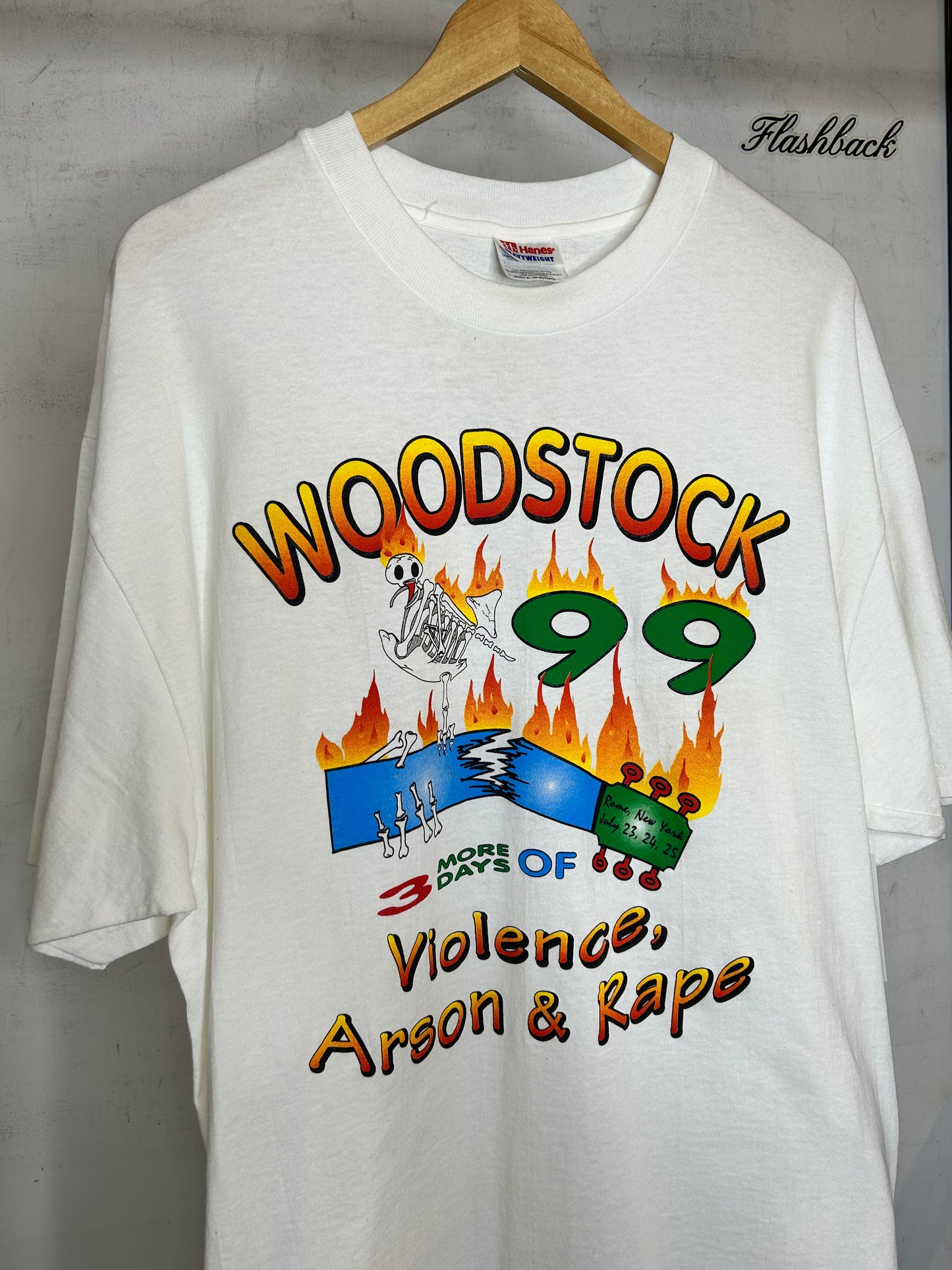 WOODSTOCK 99 SKULL TEE