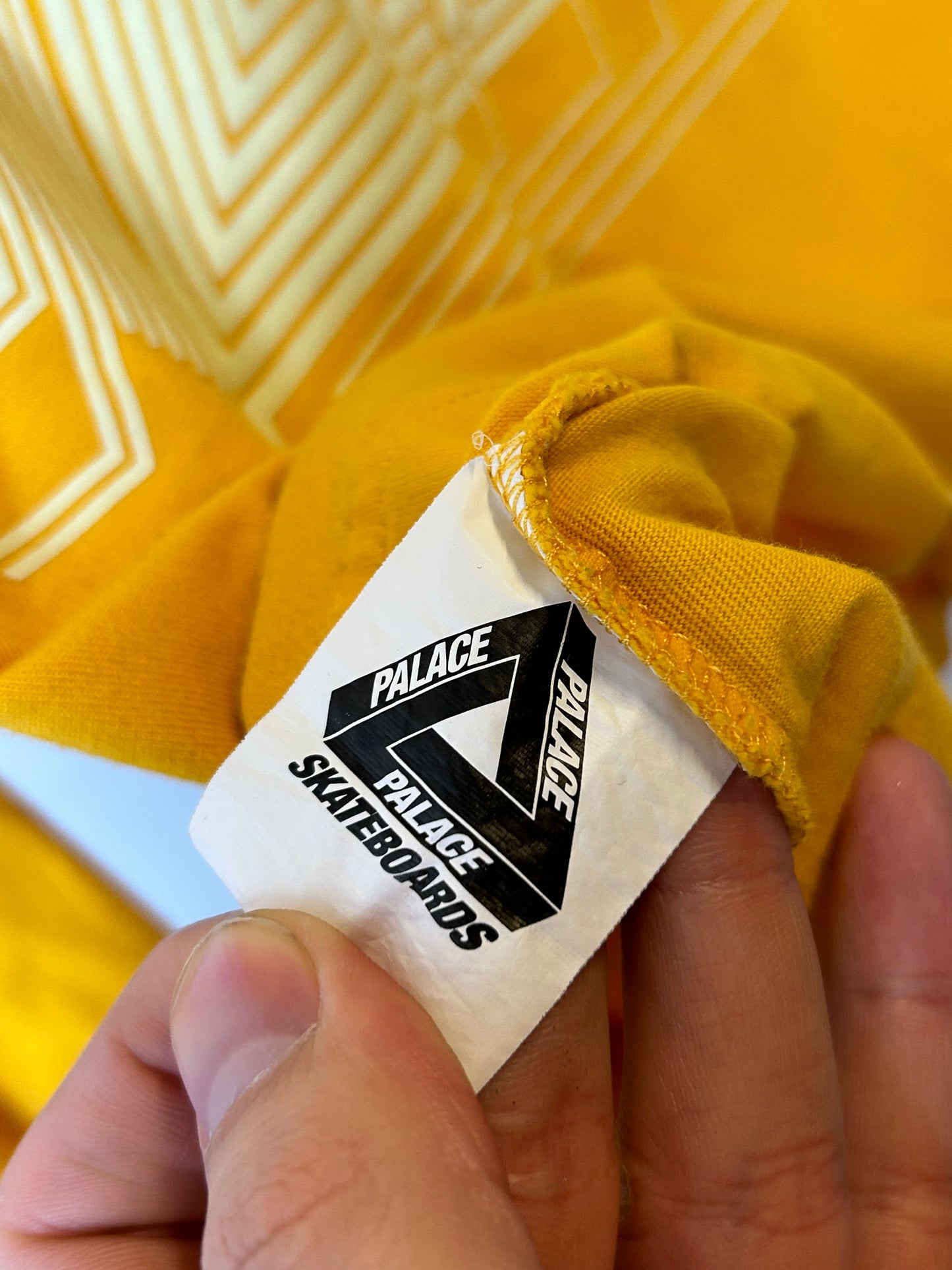 PALACE YELLOW LONGSLEEVE