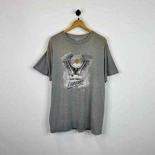 HARLEY DAVIDSON MORE THAN A LEGEND 1989 DISTRESSED TEE