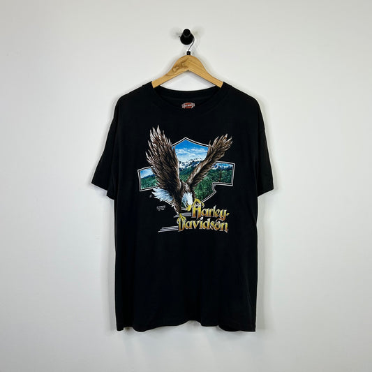 HARLEY DAVIDSON EAGLE TRAVERSE CITY MICHIGAN TEE