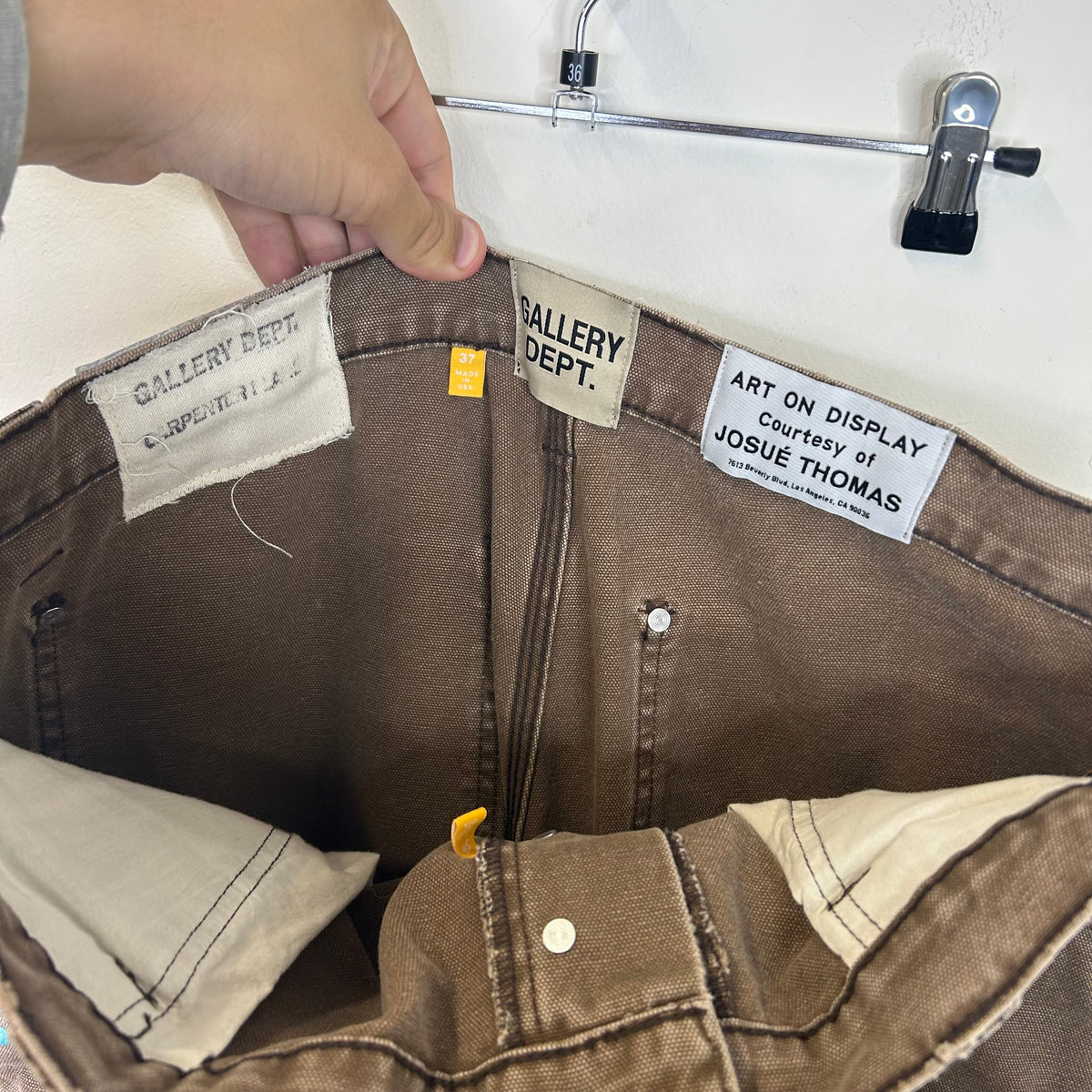 GALLERY DEPT CARPENTER FLARE LIGHT BROWN