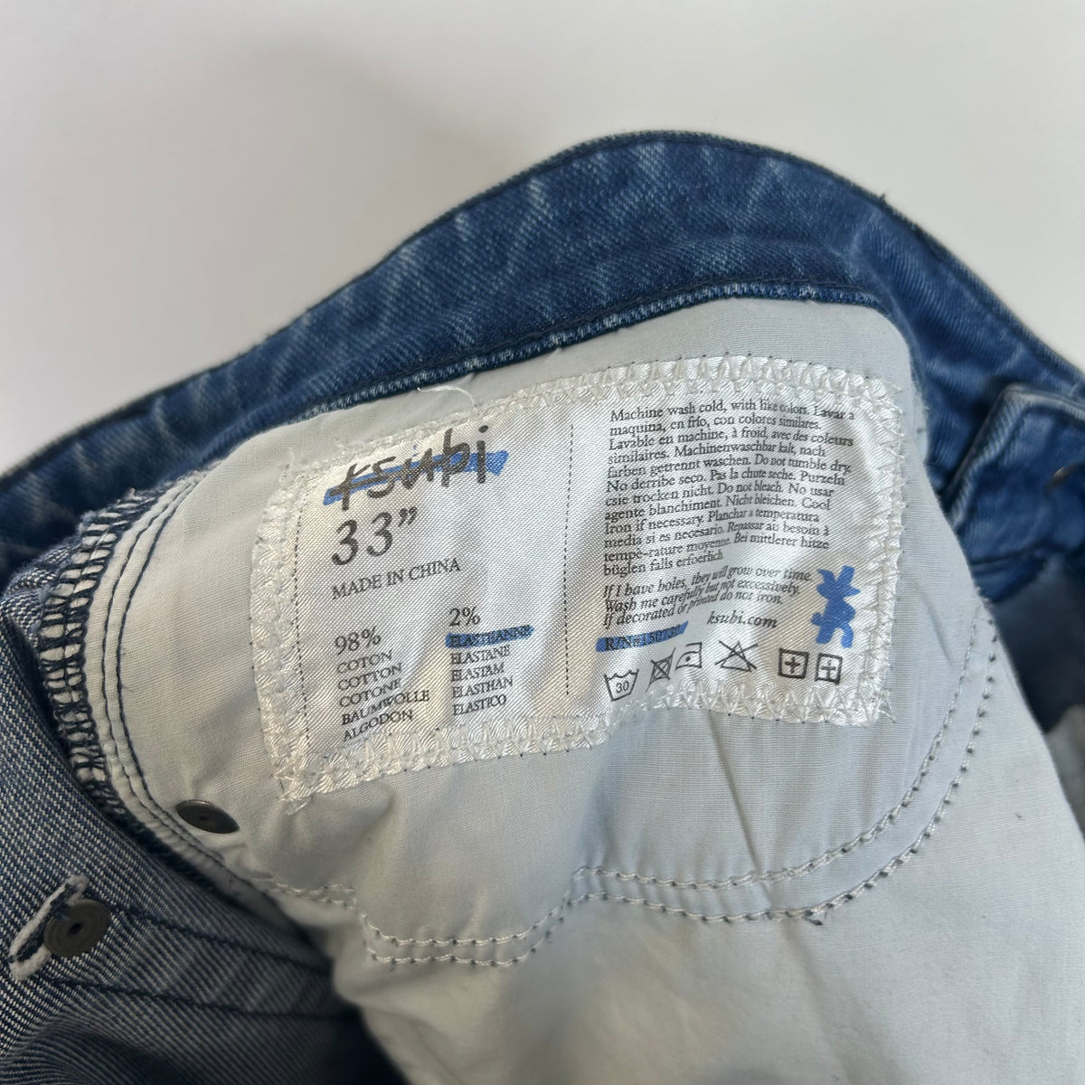 MENS VAN WINKLE TRASHED DREAMS SKINNY DENIM JEANS