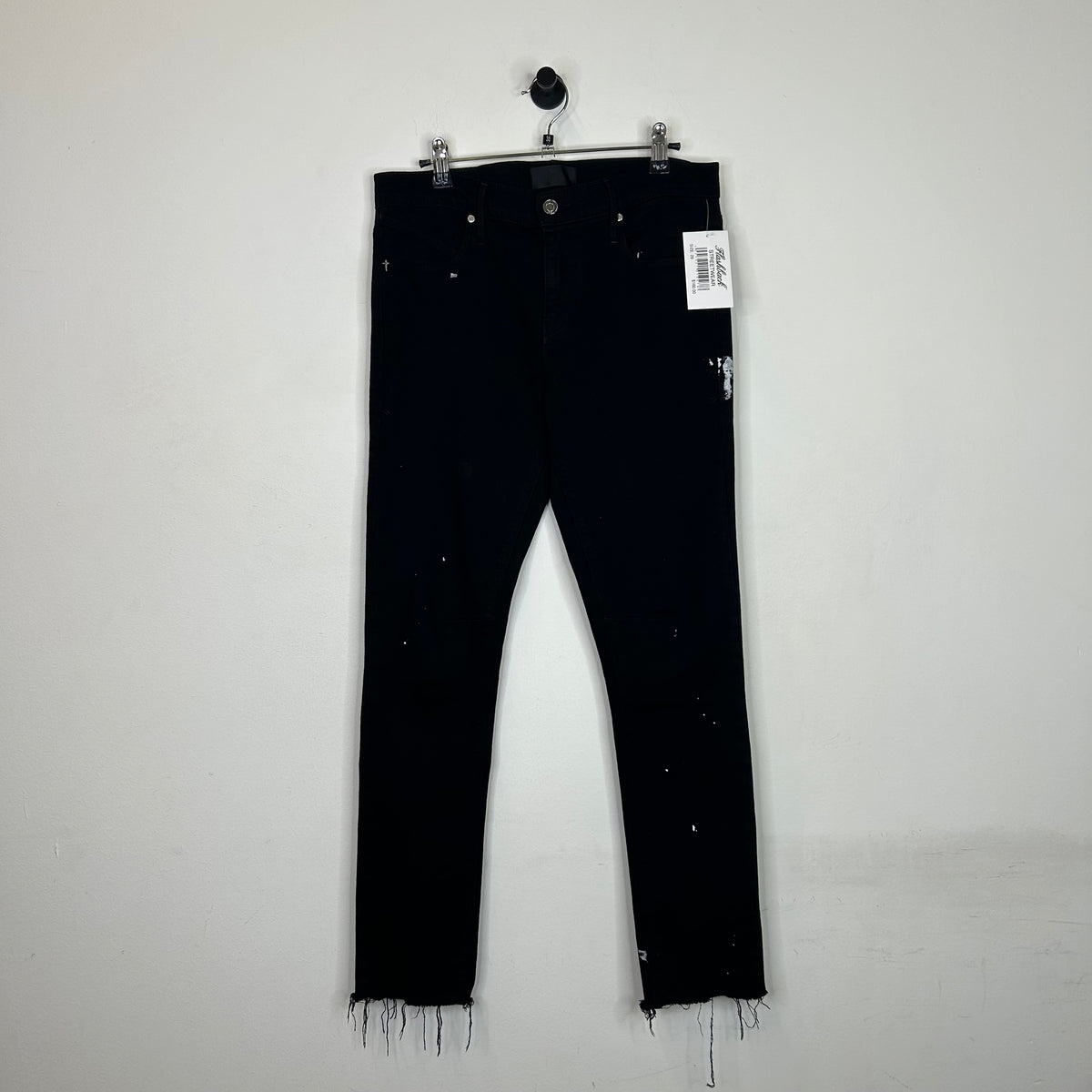 RTA PAINT SPLATTER JEANS BLACK