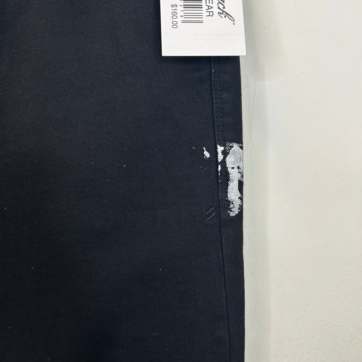 RTA PAINT SPLATTER JEANS BLACK