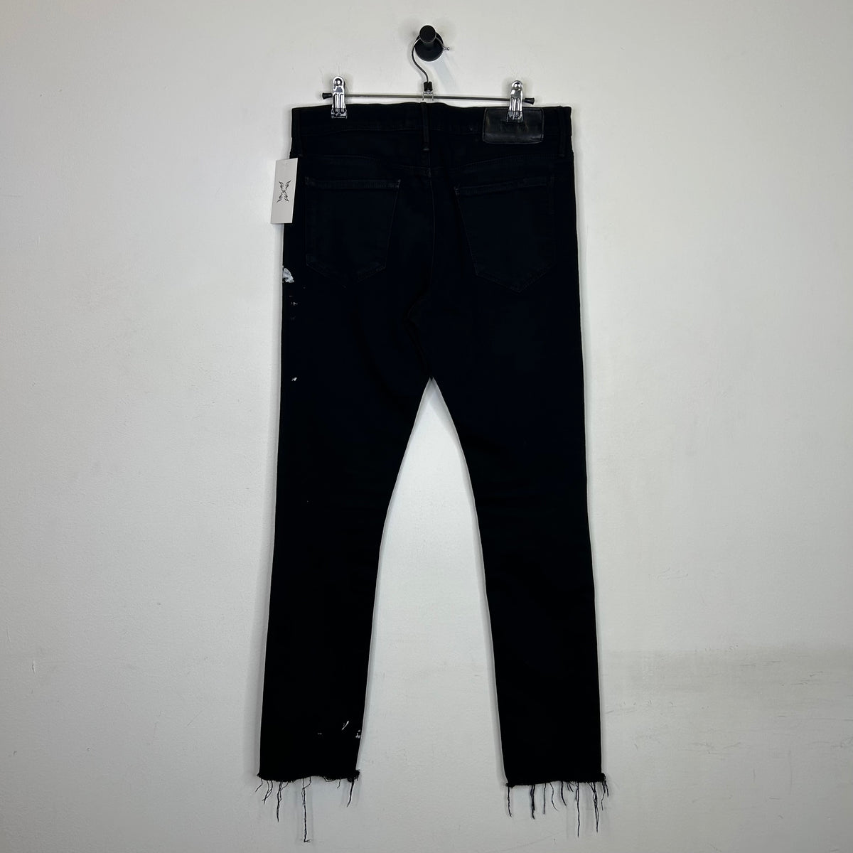 RTA PAINT SPLATTER JEANS BLACK