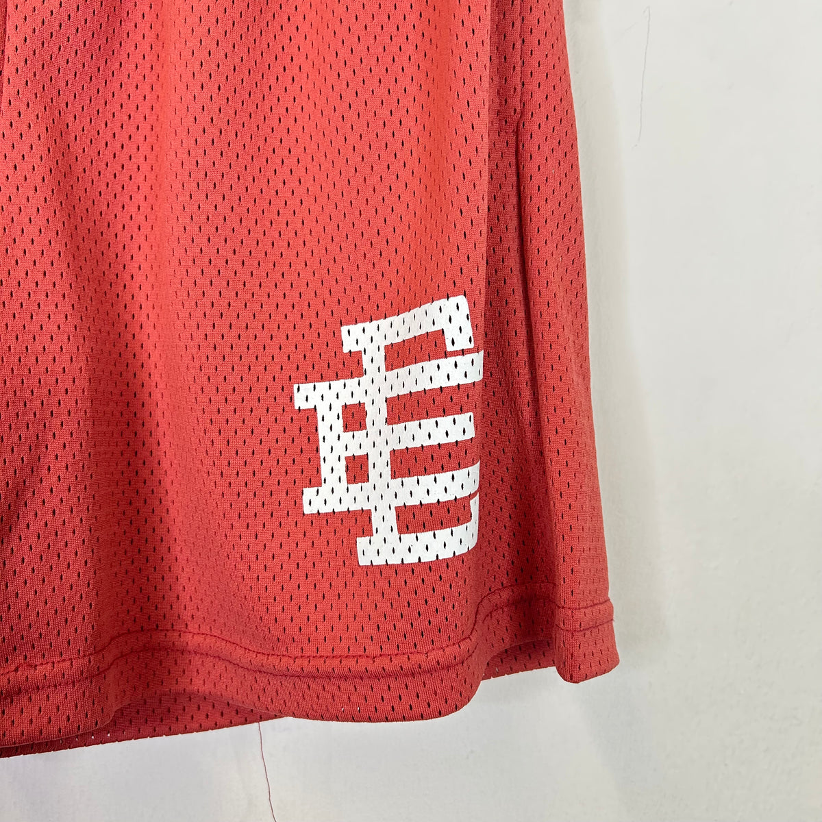 CORAL ORANGE ERIC EMANUEL SHORTS