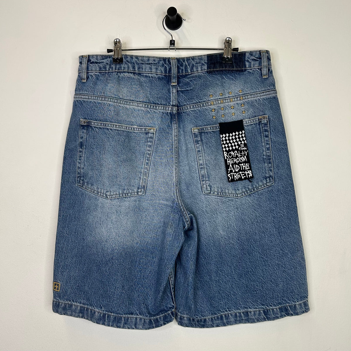 KSUBI BLUE JEAN JORTS