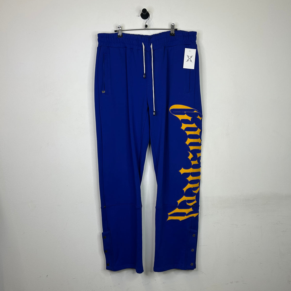 GODSPEED OG LOGO V2 SWEATS ROYAL BLUE AND YELLOW