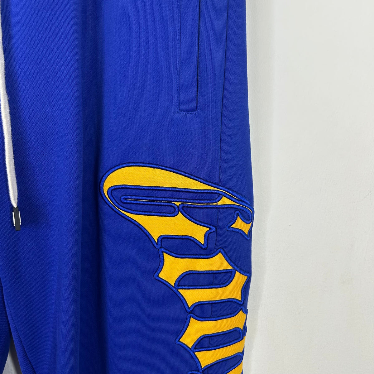 GODSPEED OG LOGO V2 SWEATS ROYAL BLUE AND YELLOW