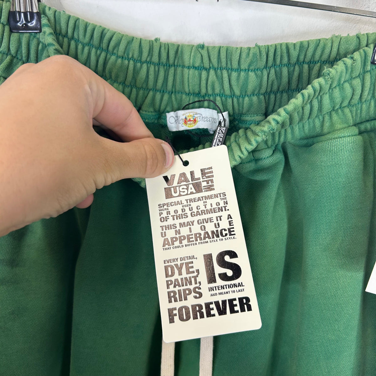 VALE FOREVER INFERNO SWEATS GREEN