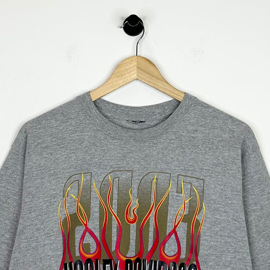 HARLEY DAVIDSON 100 YEARS FLAME TEE