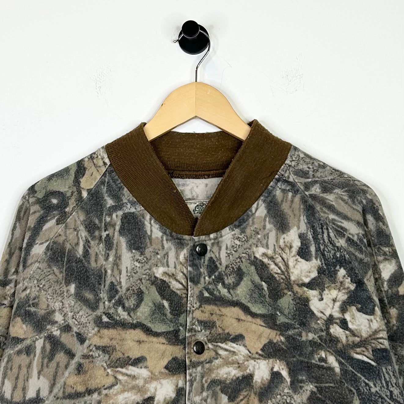 MOSSY OAK CAMO FLEECE JACKET