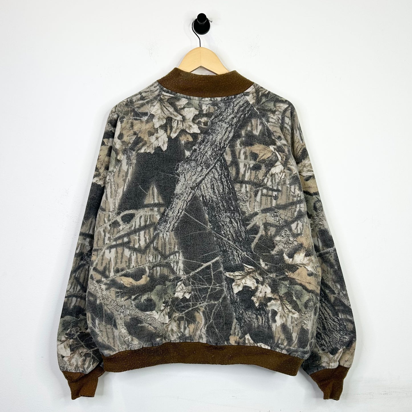 MOSSY OAK CAMO FLEECE JACKET