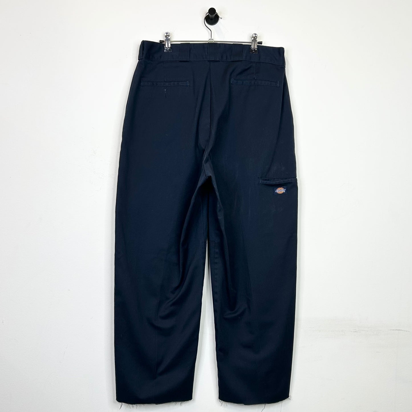 DICKIES NAVY BLUE CANVAS TROUSERS