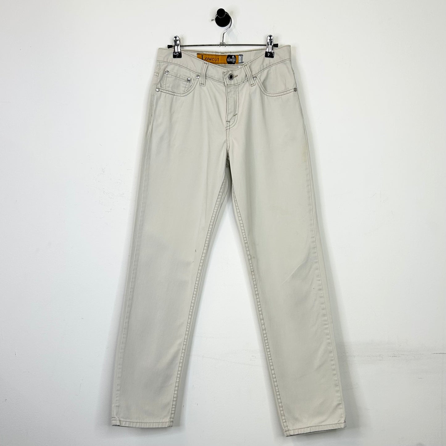 LEVI SILVER TAB LOWCUT KHAKI PANTS