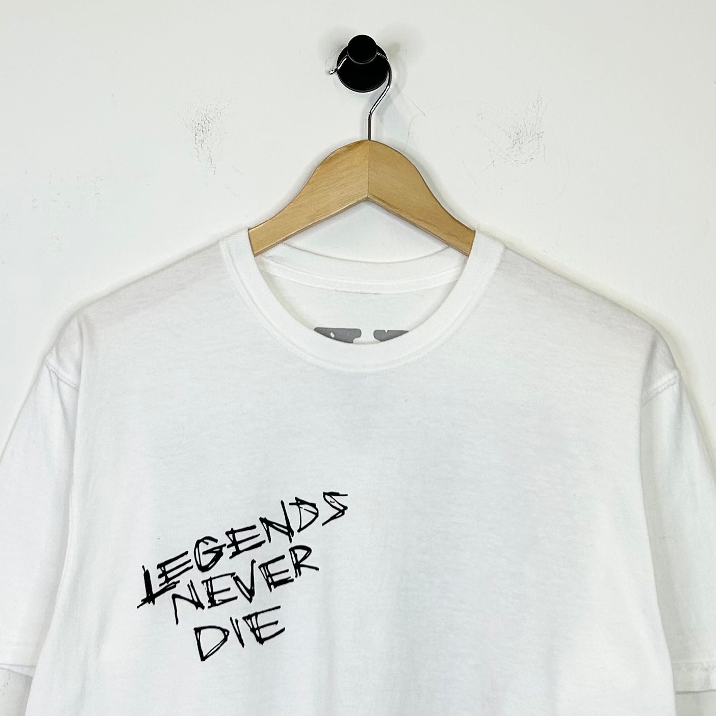 LEGENDS NEVER DIE VLONE WHITE TEE