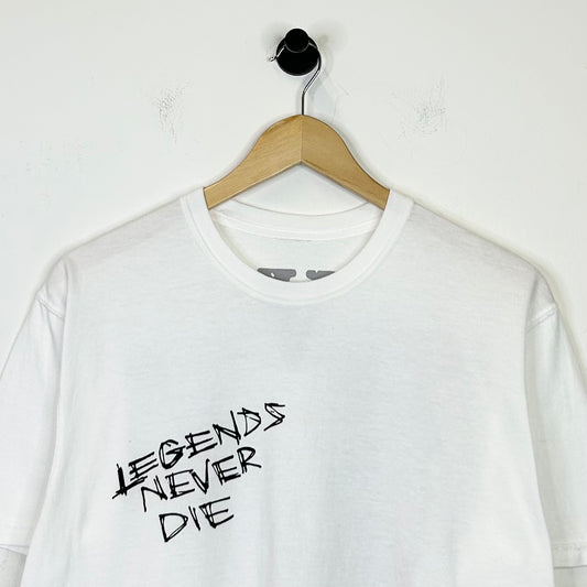 LEGENDS NEVER DIE VLONE WHITE TEE