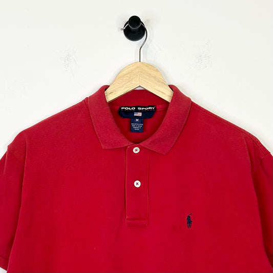 POLO LITTLE PONY RED BLACK SHIRT