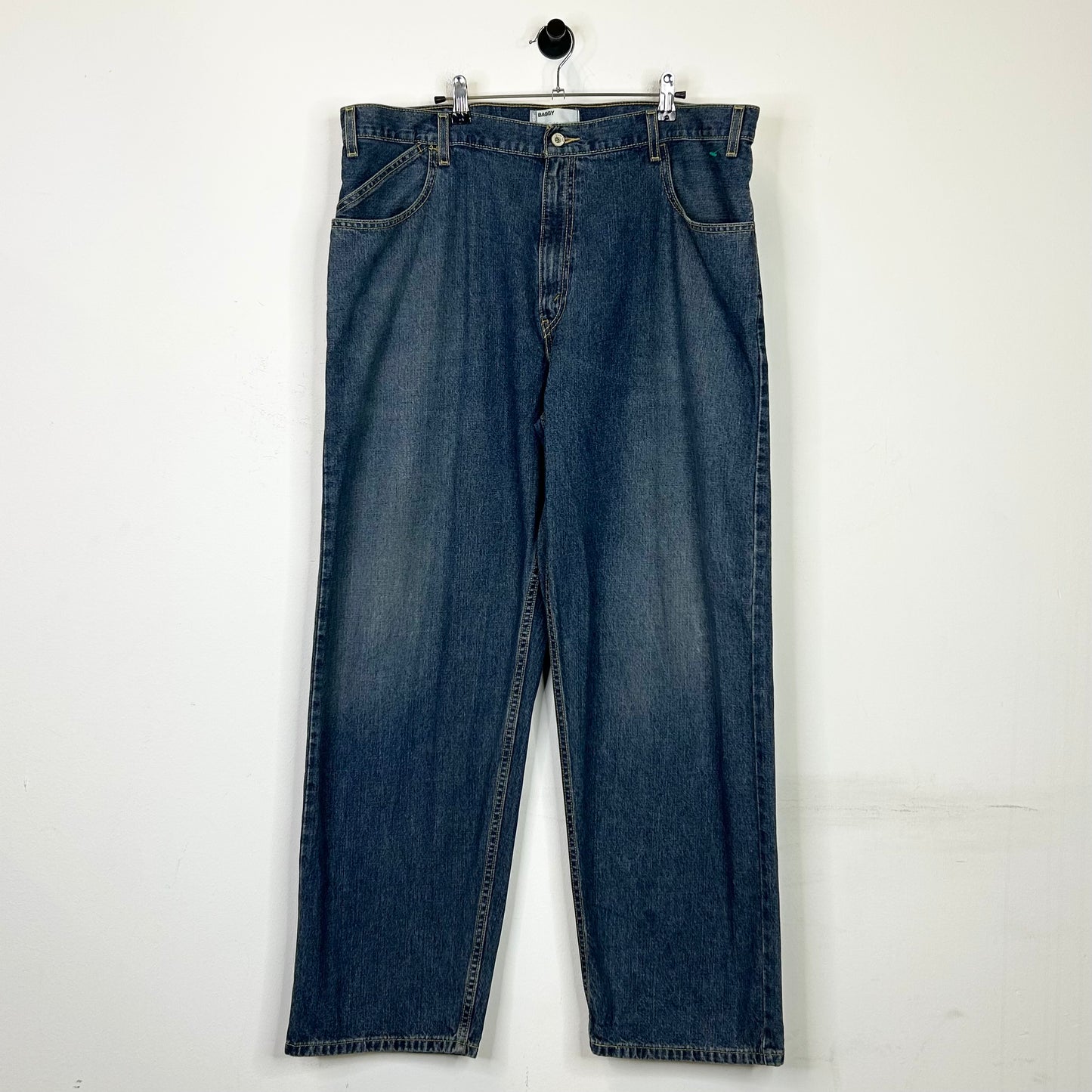 LEVIS SILVER TAB BAGGY DARK WASH JEANS