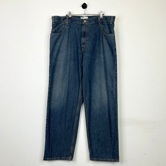 LEVIS SILVER TAB BAGGY DARK WASH JEANS