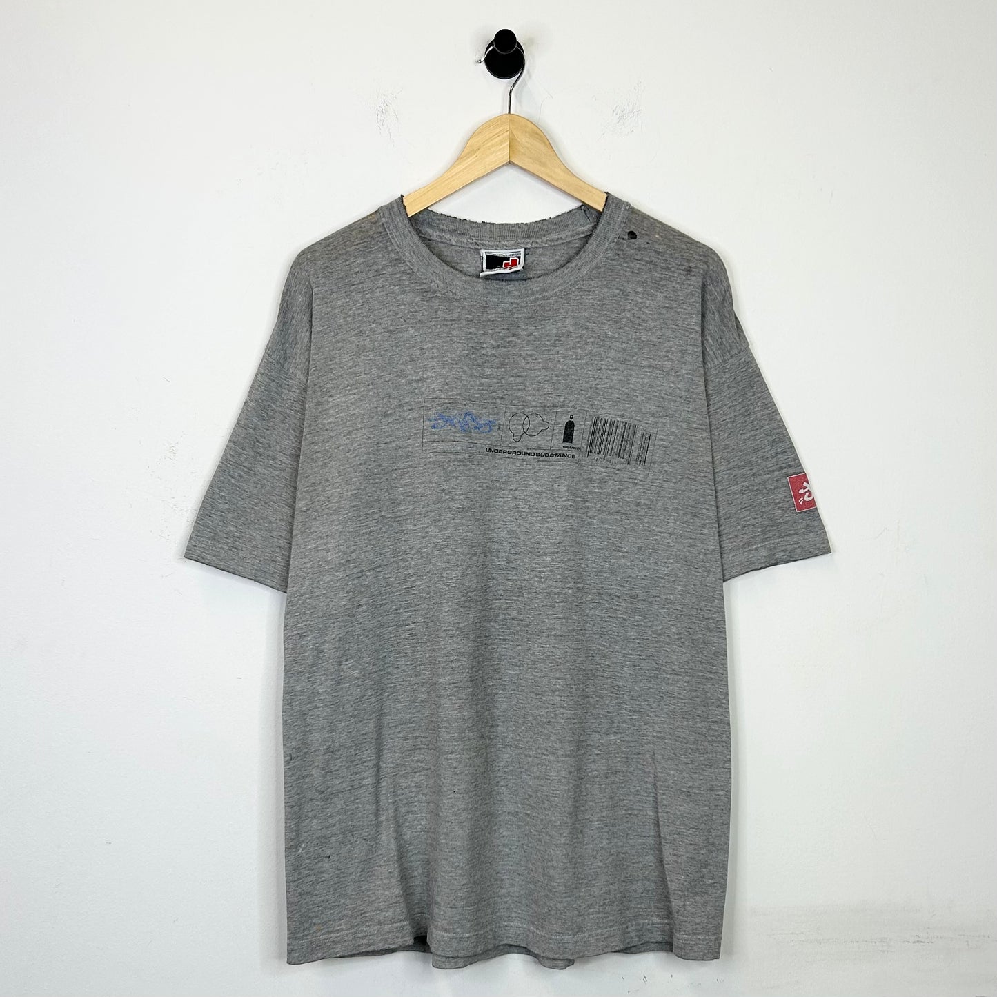 JNCO UNDERGROUND SUBSTANCE HEATHER TEE