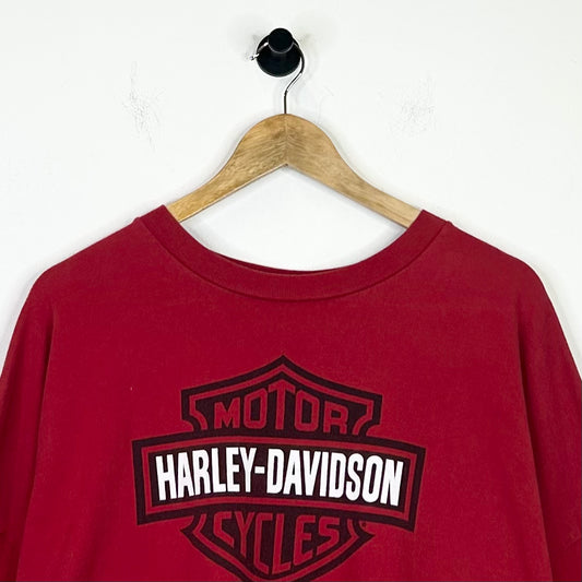 HARLEY DAVIDSON RED TOPEKA TEE