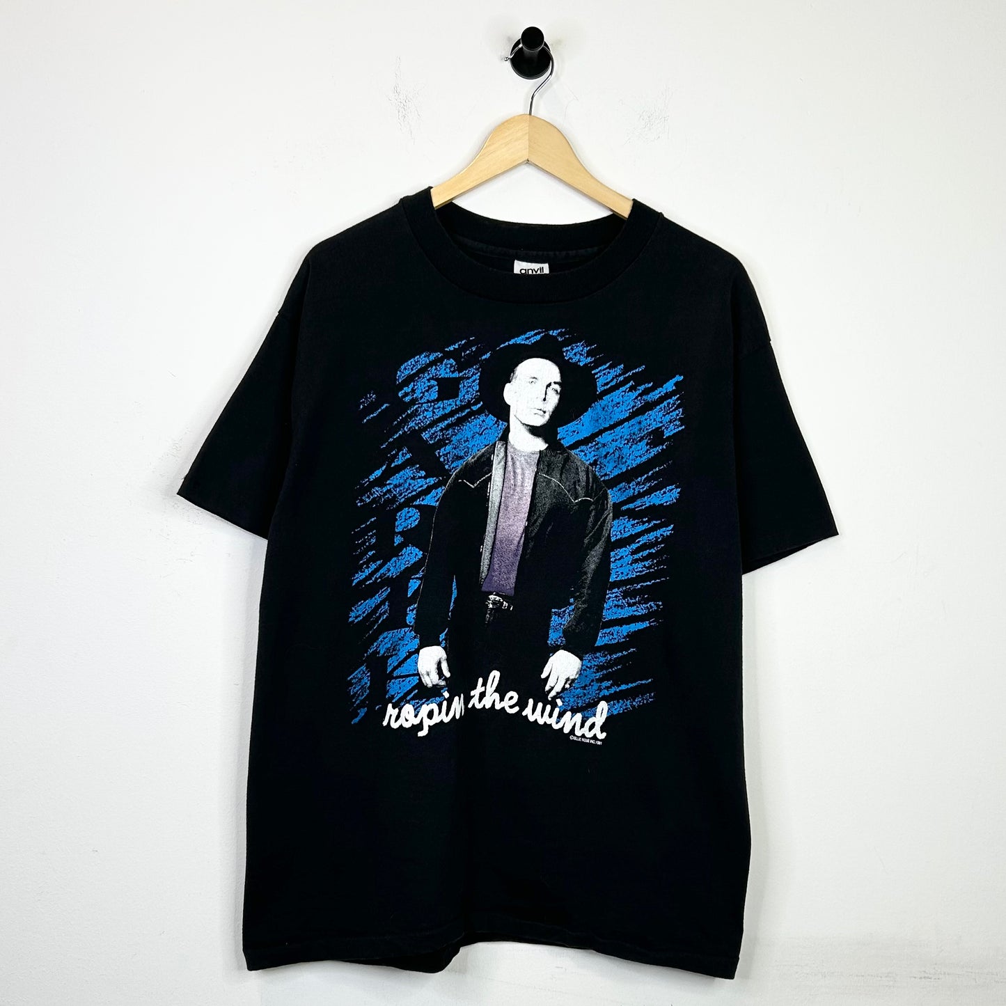 ROPIN THE WIND BLACK TEE