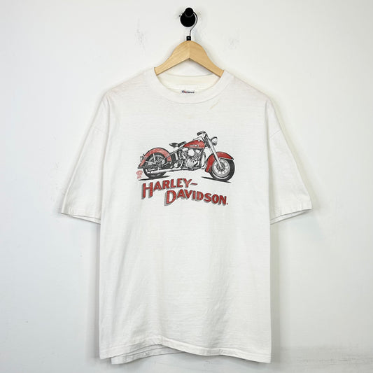 HARLEY DAVIDSON MILWAUKEE RED BIKE TEE