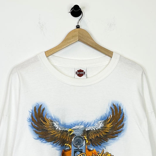 HARLEY DAVIDSON GREAT AMERICA EAGLE FLAME LONGSLEEVE