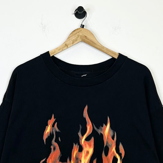 HARLEY DAVIDSON CLASSIC MOTORCYCLES FLAME TEE