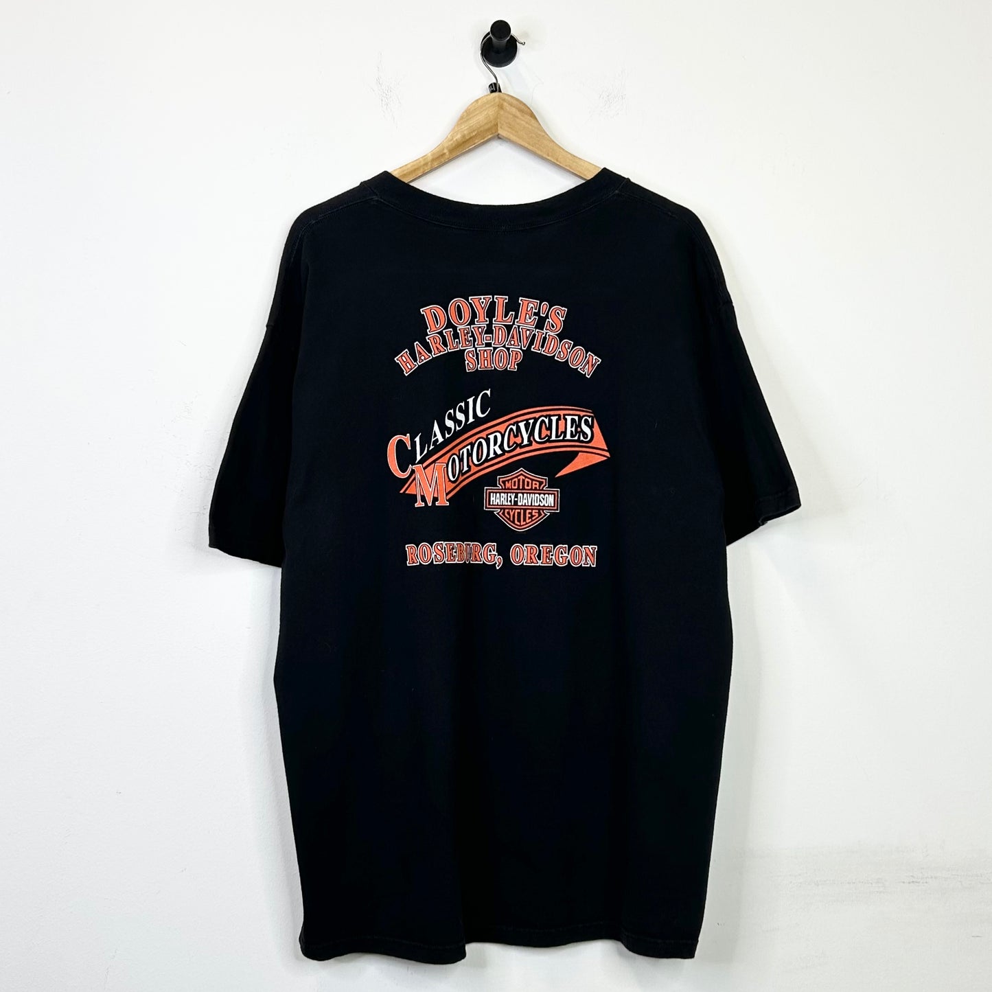 HARLEY DAVIDSON CLASSIC MOTORCYCLES FLAME TEE