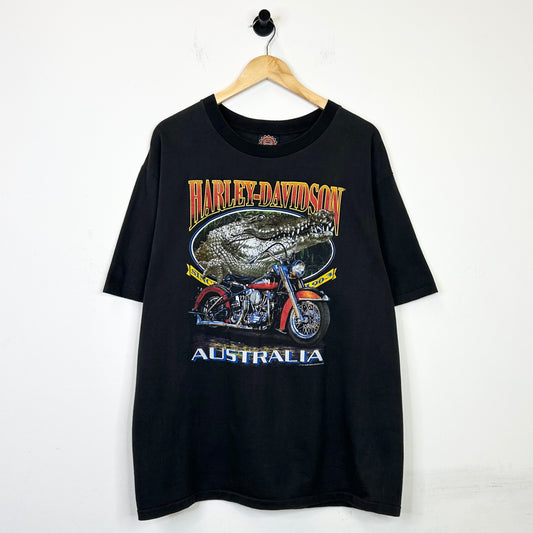 HARLEY DAVIDSON ALLIGATOR AUSTRALIA TEE