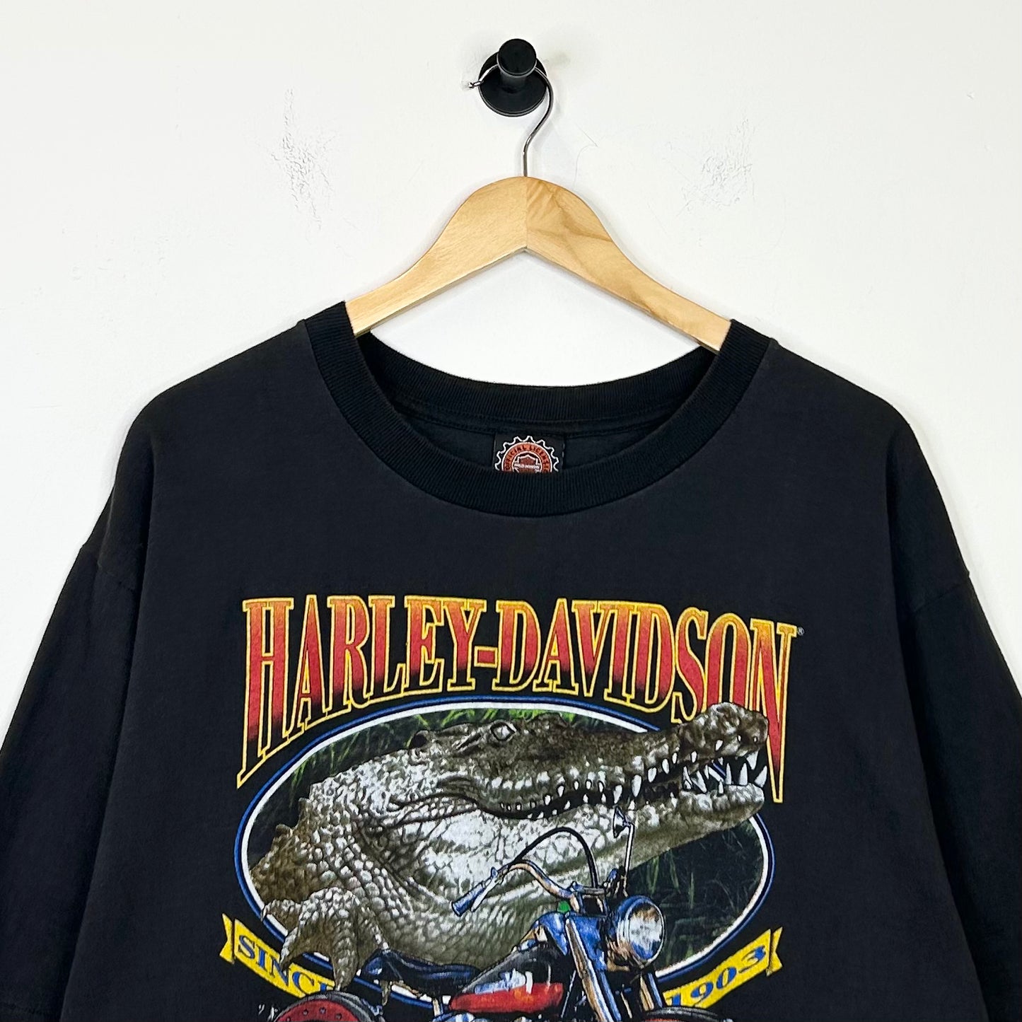 HARLEY DAVIDSON ALLIGATOR AUSTRALIA TEE