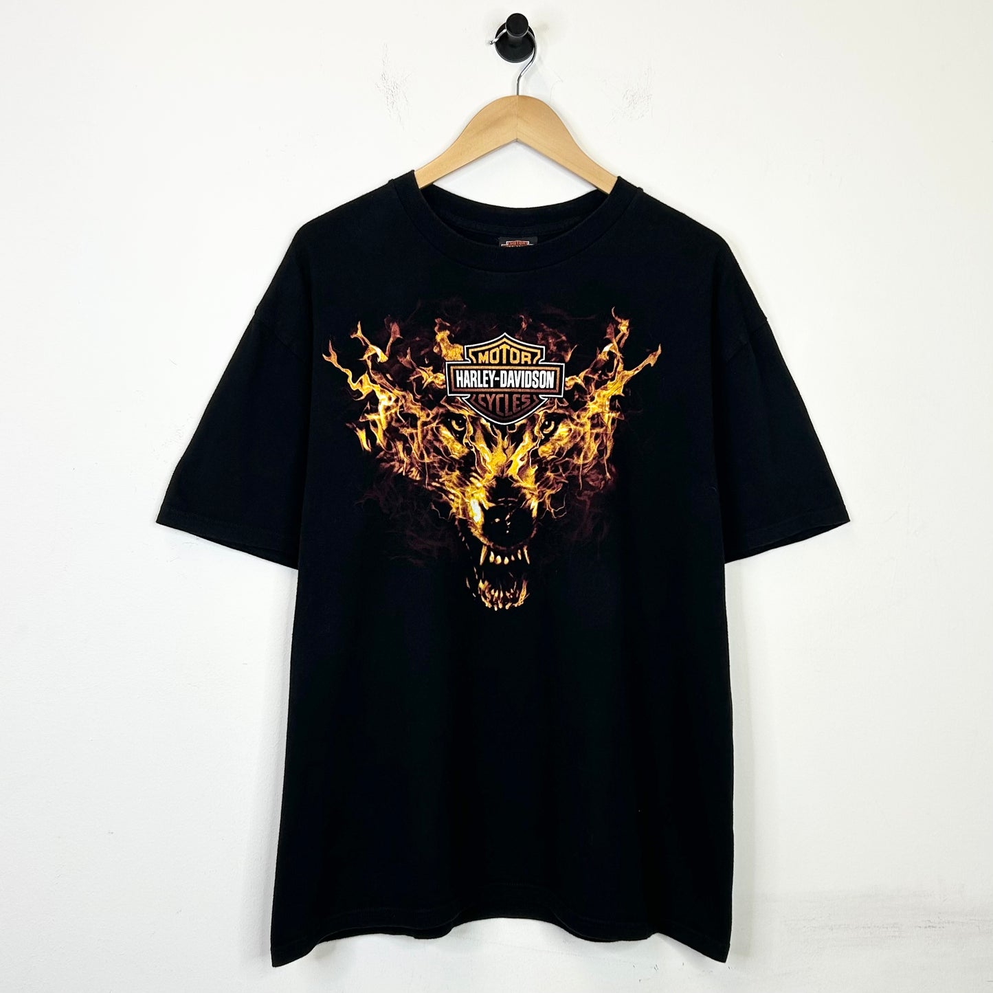 HARLEY DAVIDSON FLAME WOLF TEE