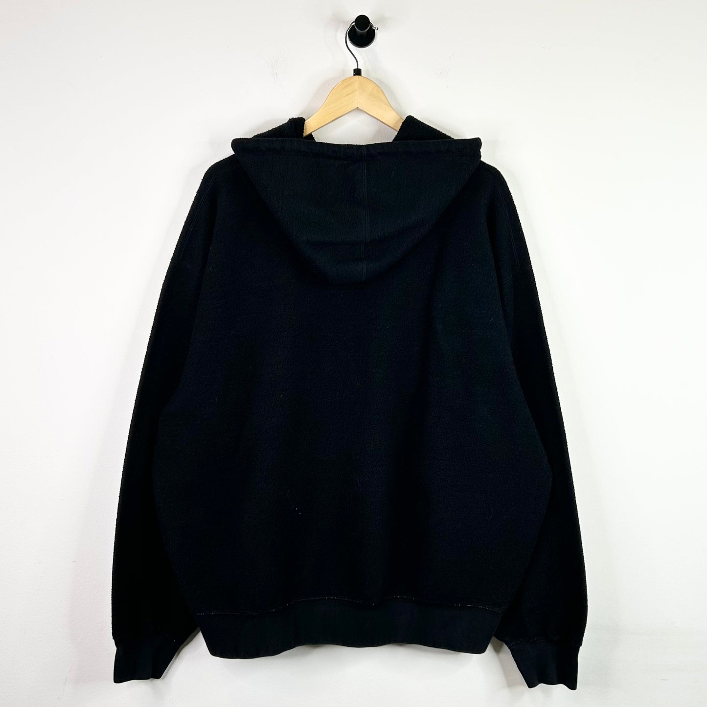 SUPREME INSIDE OUT BLACK HOODIE