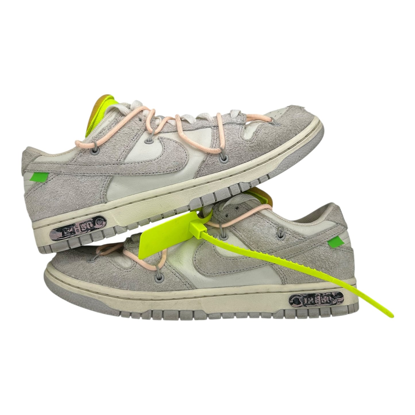 PREOWNED NIKE DUNK LOW OFF WHITE LOT 12