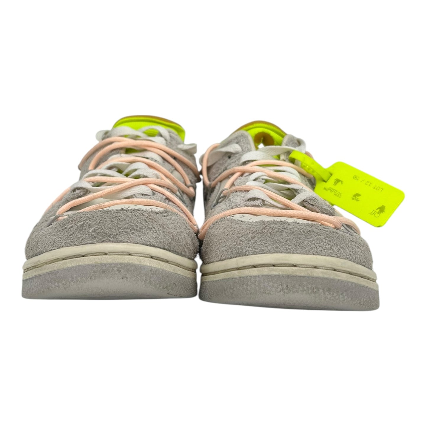 PREOWNED NIKE DUNK LOW OFF WHITE LOT 12
