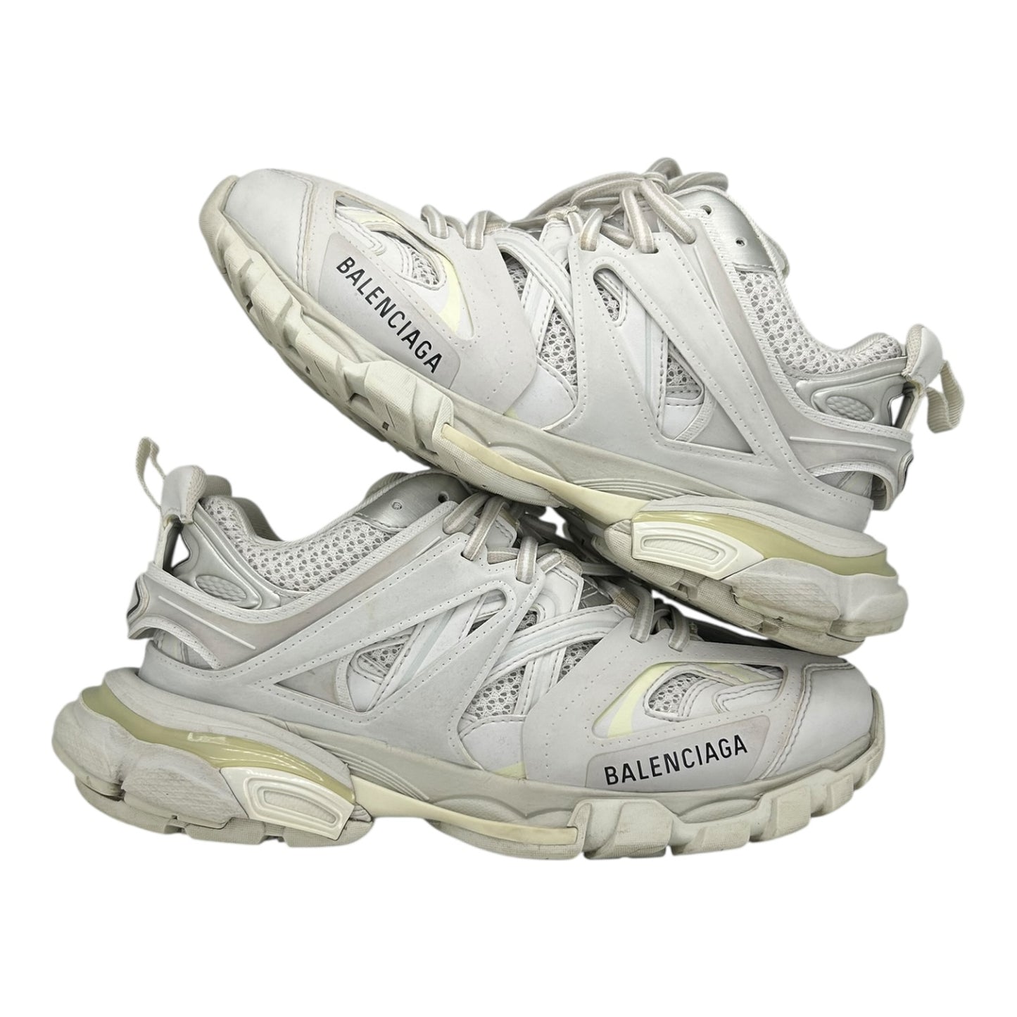 PREOWNED BALENCIAGA TRACK PURE WHITE