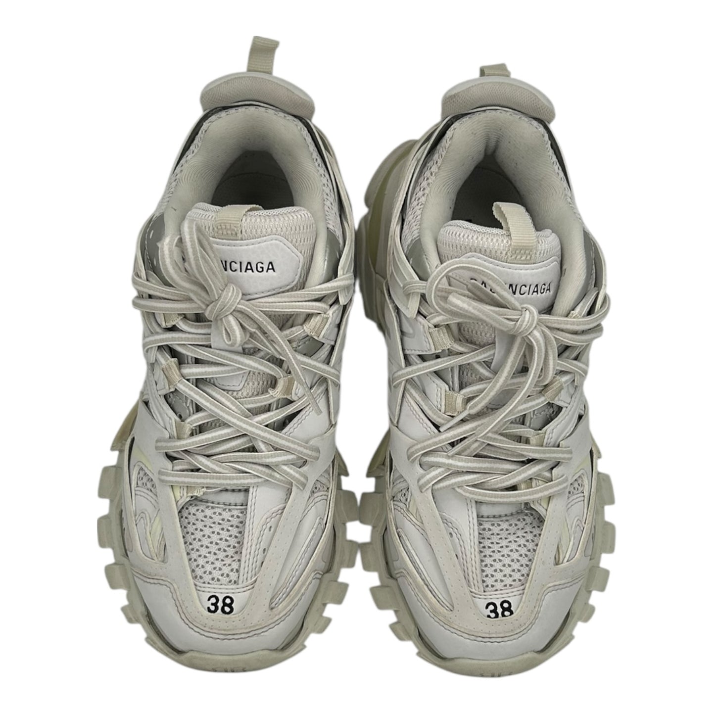 PREOWNED BALENCIAGA TRACK PURE WHITE